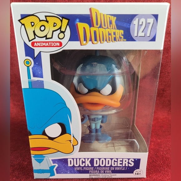 Duck Dodgers funko # 127 (nib) With pop protector - Picture 2 of 7